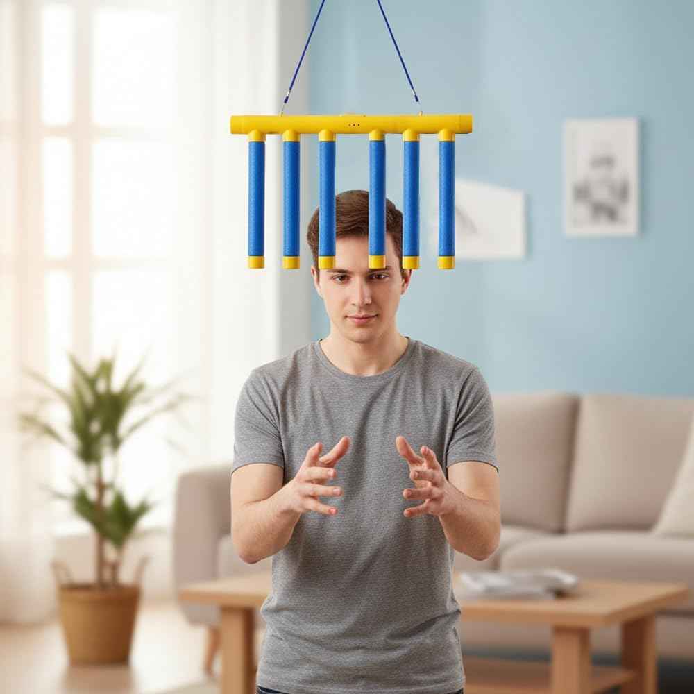 Reflex Drop Sticks – Jeu De Réaction À 3 Vitesses, Relais De Bâton De Chute, Entraîneur De Coordination Œil-main, Capteur Rechargeable USB | Jouets De Fête Doux Et Amusants, Anniversaire, Halloween, J