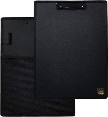 King Jim 5985 Clipboard All IN A4 Vertical cu buzunar din plasă și suport pentru pix