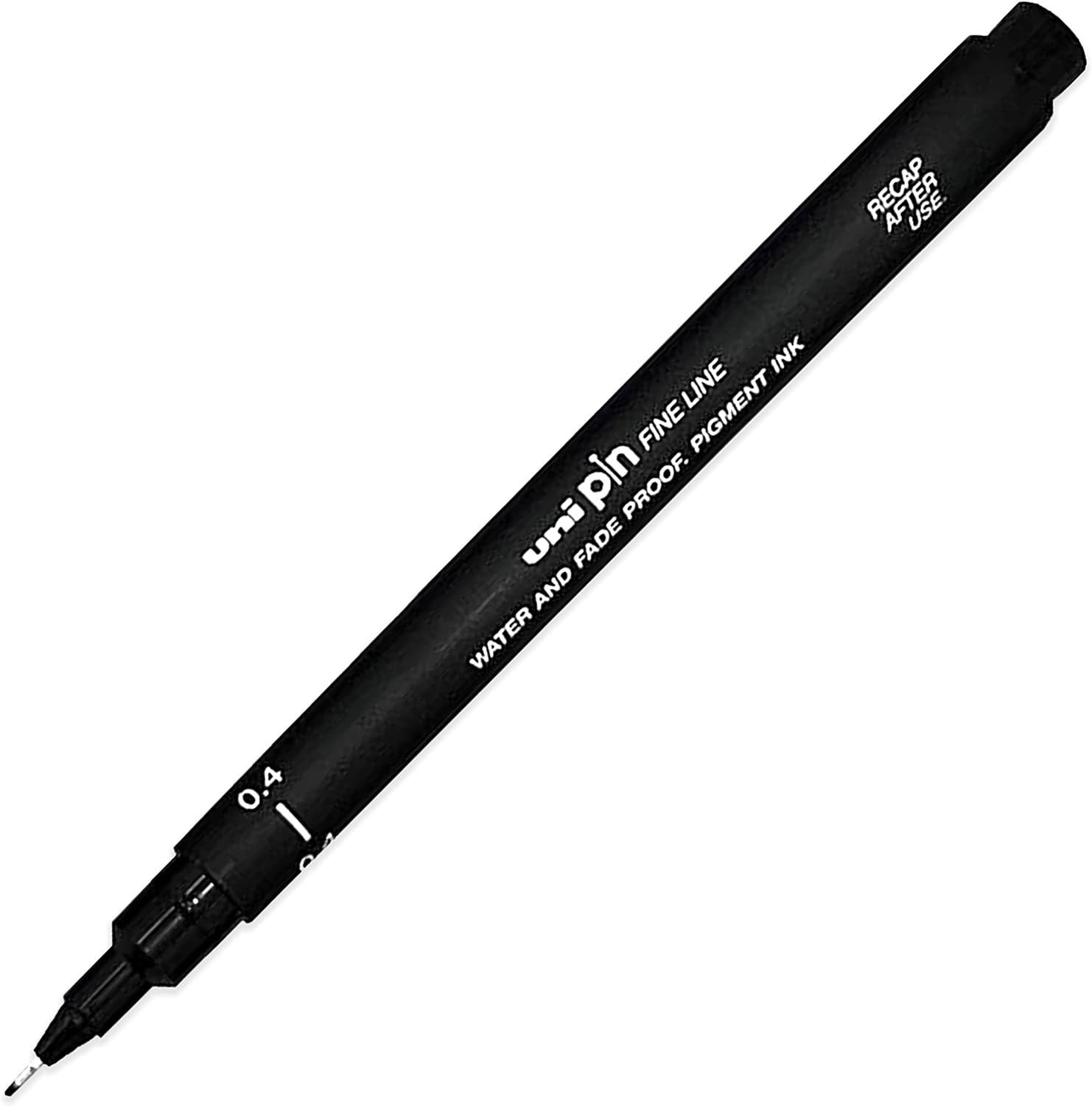 Uni Pin Fineliner Drawing Pen - 9 Grades - Black Ink