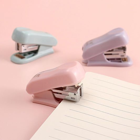 Mini Stapler Set with 400 Standard Staples 3 Color Pack
