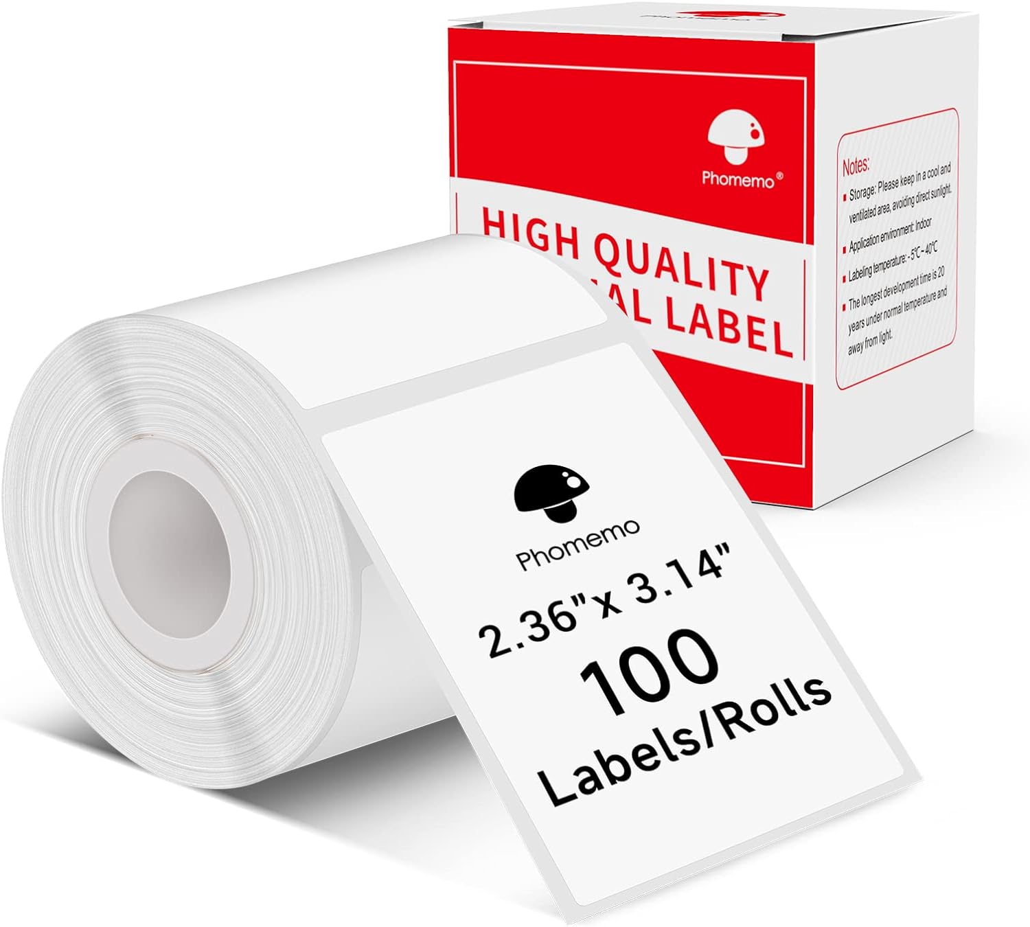 Phomemo Thermal Sticker Labels,60x80mm,for M221/M220/M200