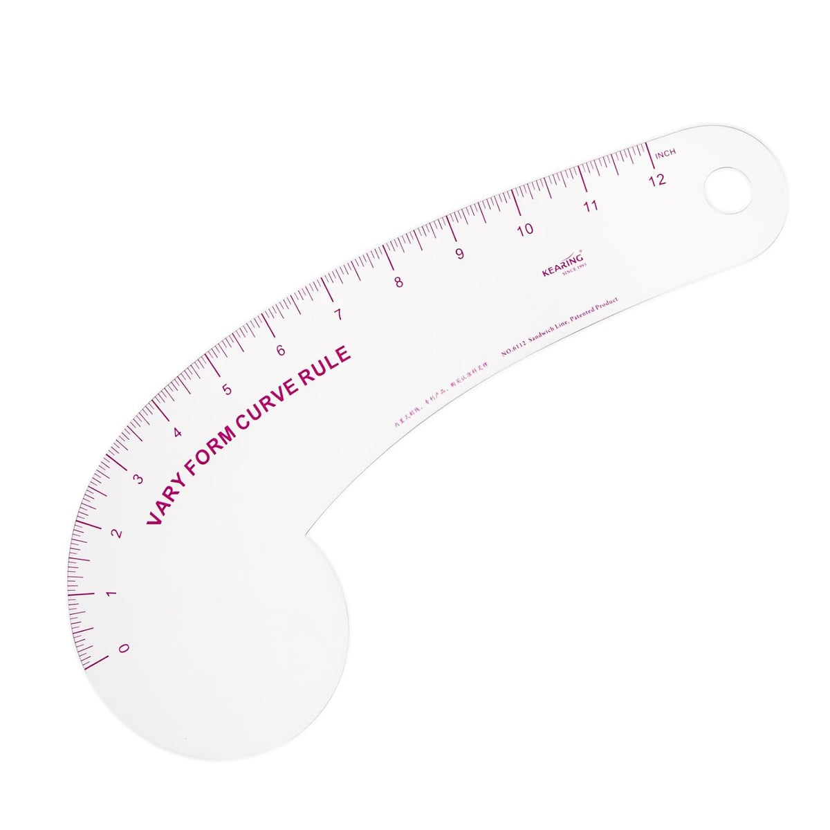 Vary Form Ruler 12Inch Vary Form Curve Ruler for Measuring Sewing Design Making