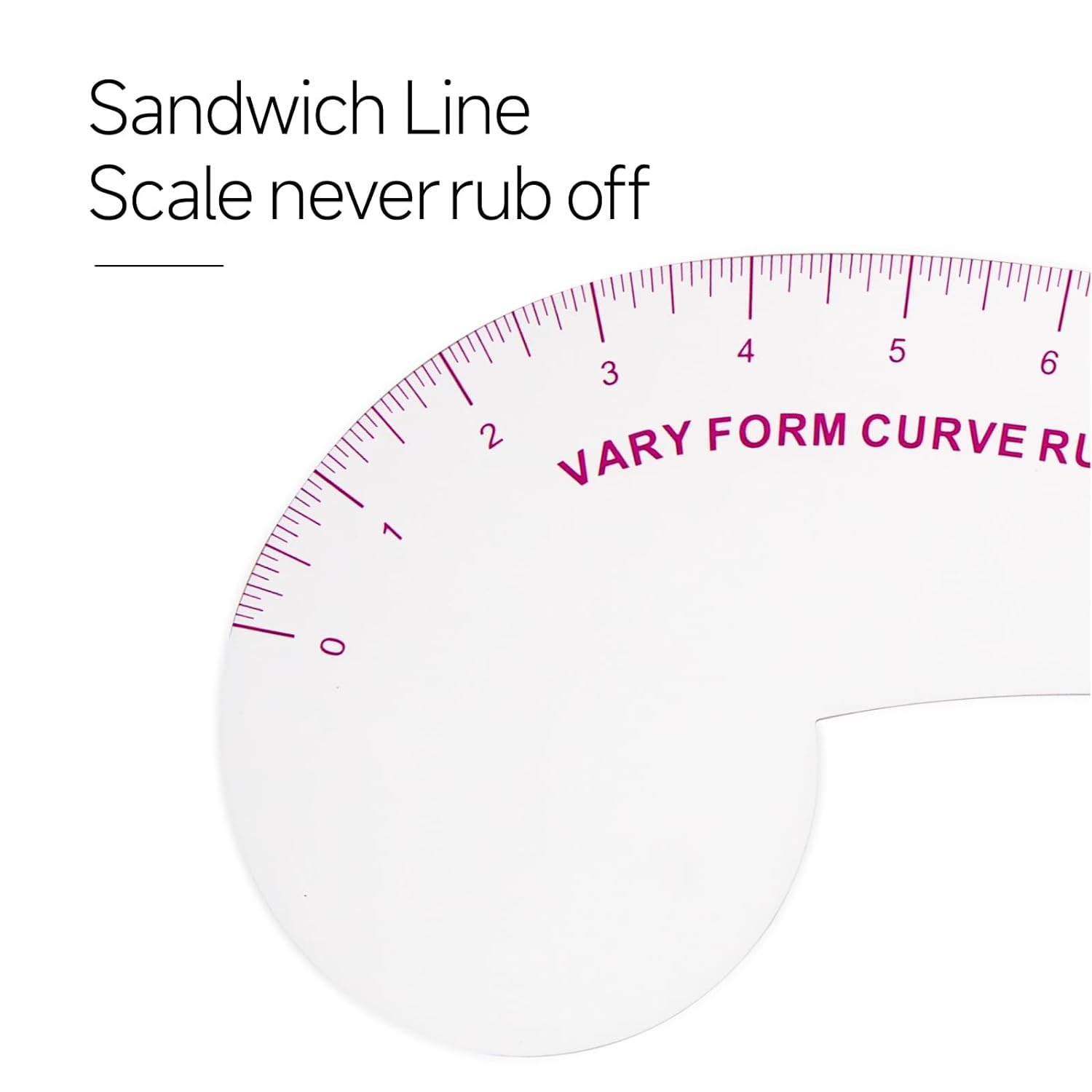 12Inch Vary Form Curve Ruler for Measuring Sewing Design Making