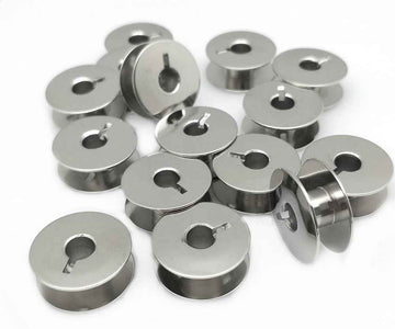 50er Metallspulen, L-Form, für Nähmaschine – flache Spulenräder