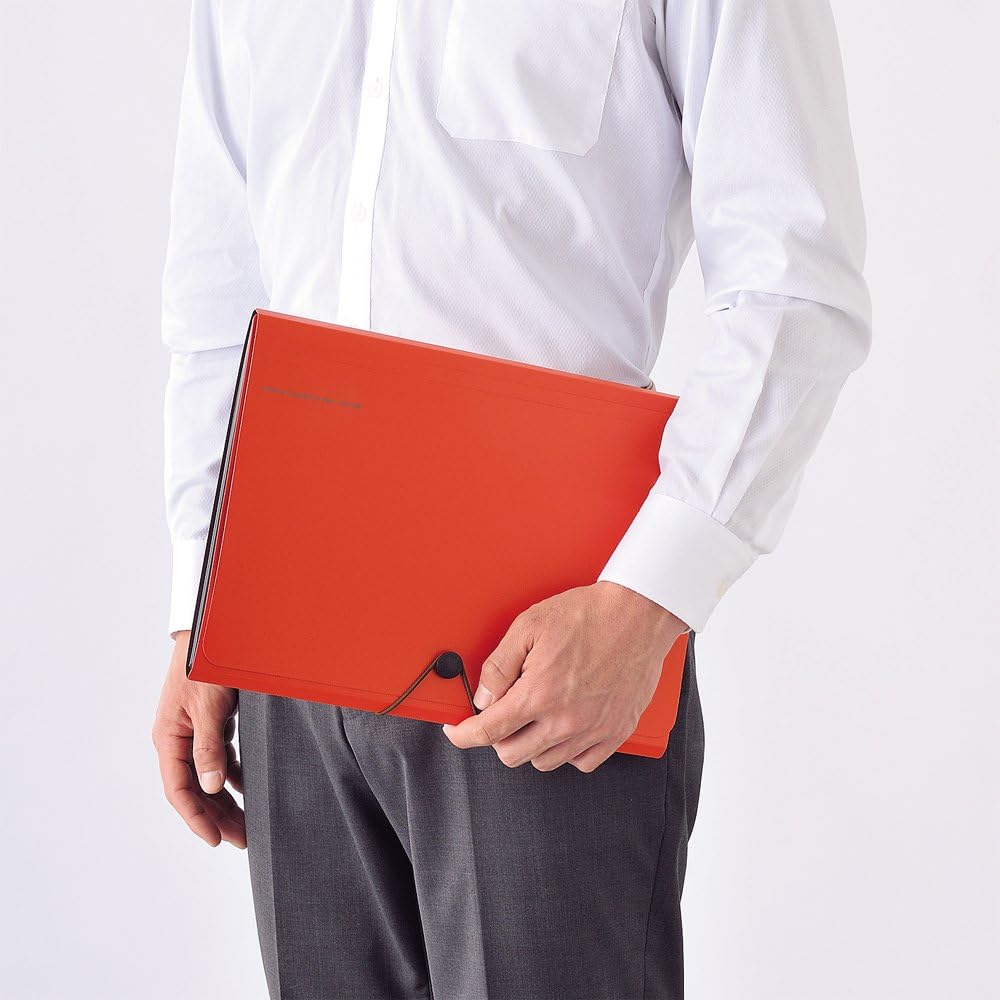 Lihit Lab Carrying Document Smart Fit A4 File Folder 6 Pocket