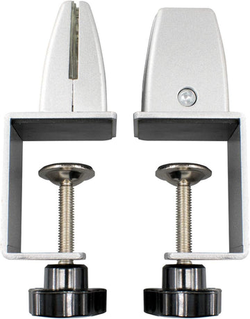 2PCS Sneeze Guard Support Clamp Partition Aluminum Adjustable
