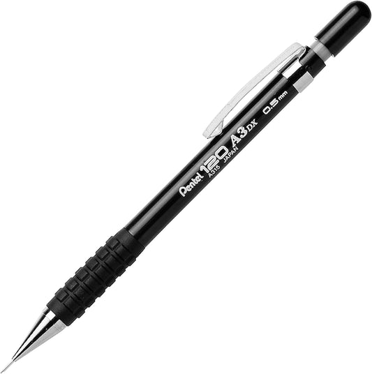 Mehanska svinčnika Pentel 120 A3DX 0,3 mm/0,5 mm/0,7 mm/0,9 mm