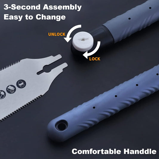 RUITOOL Japanese Hand Saw,7 Inch Pull Saw,SK5 Blade Woodworking