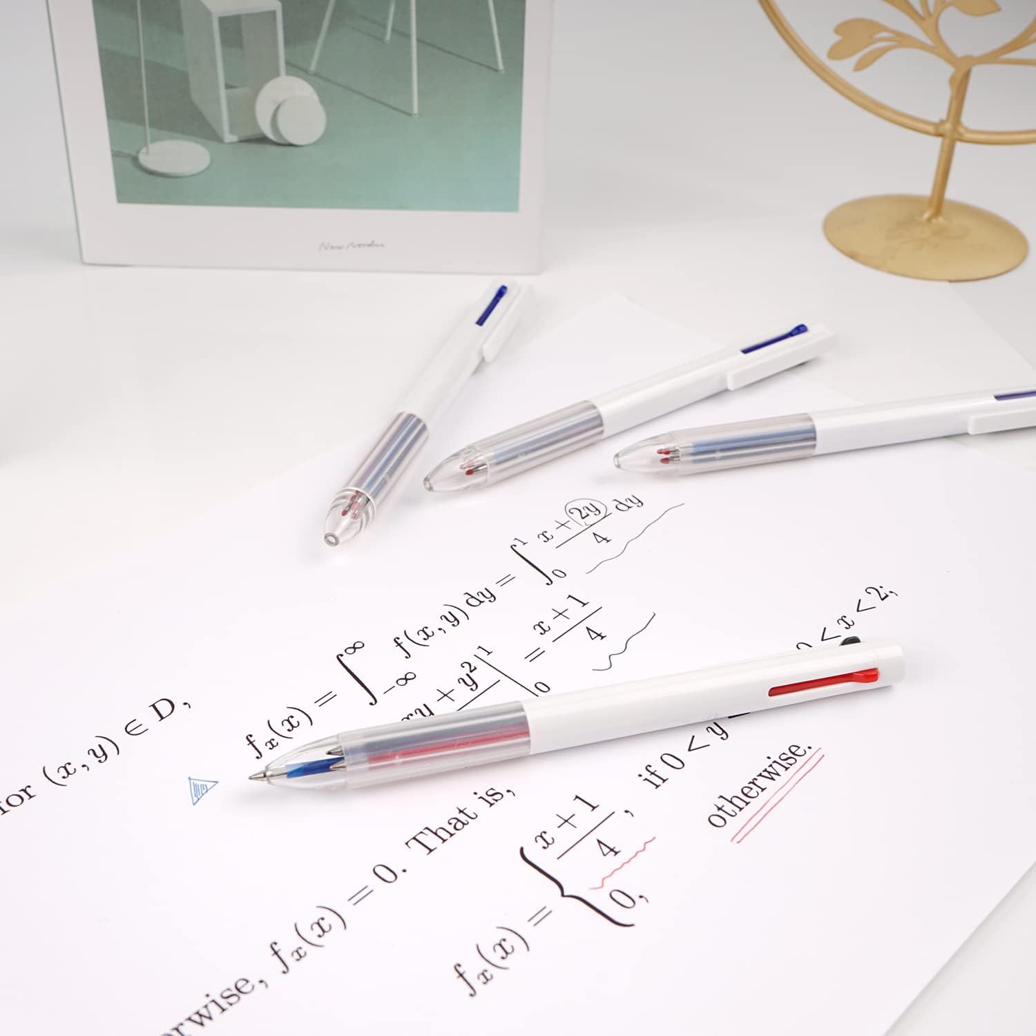 3in1 Muticolor Ballpoint Pen 0.5mm,7 Pack