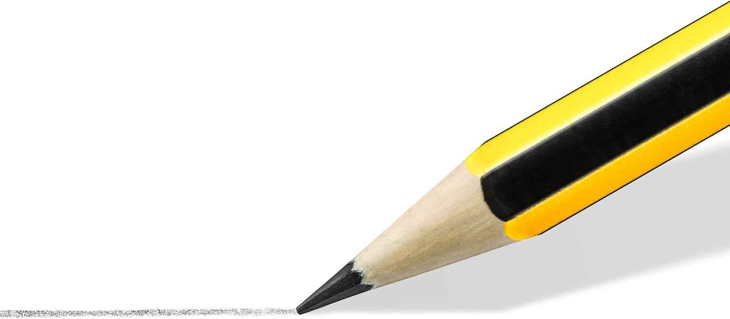 STAEDTLER 120 Noris Graphite Pencils Upcycled Wood- HB/2B/2H