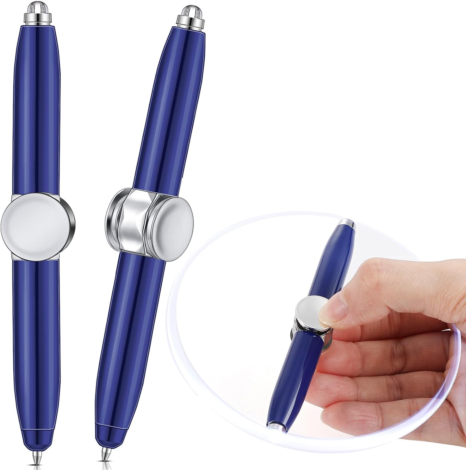Stylo Anti-Stress Fidget Pen - Jouet D'Anxiété Avec Recharges Pour TDAH, École, Bureau