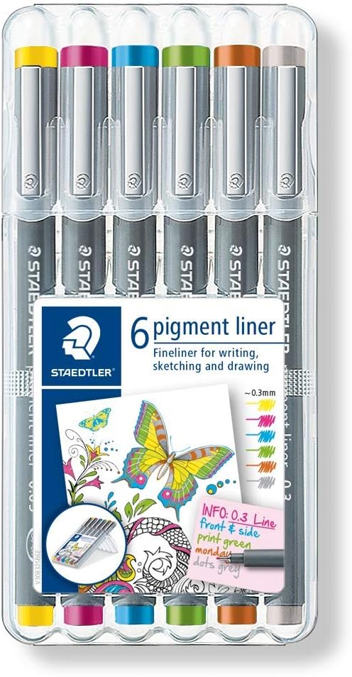 Sta Pigment Pigment Fineliner STAEDTLER Color Pigment Liner