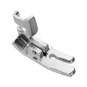 Low shank straight stitch presser foot, 10mm wide guide, metal clamp and shank