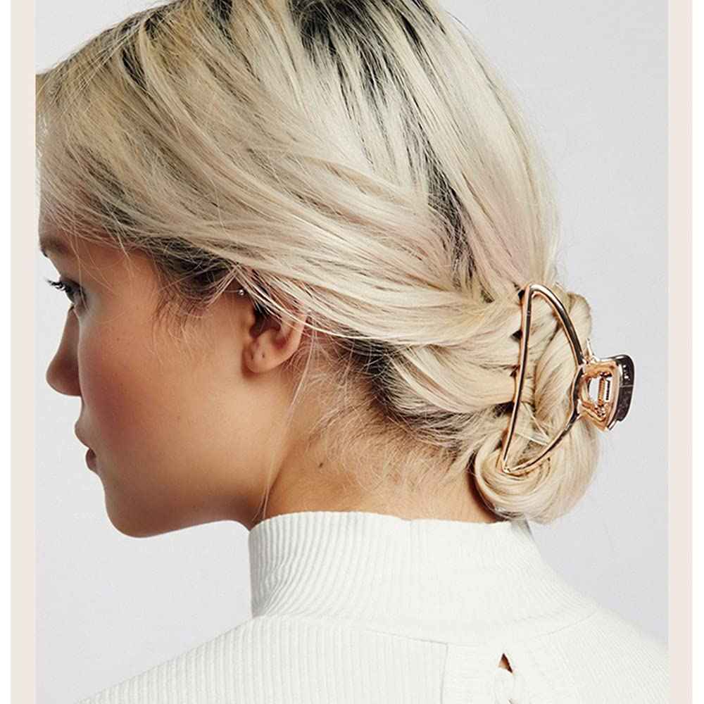 8 Pieces Metal Hair Claw Clips Set for Women