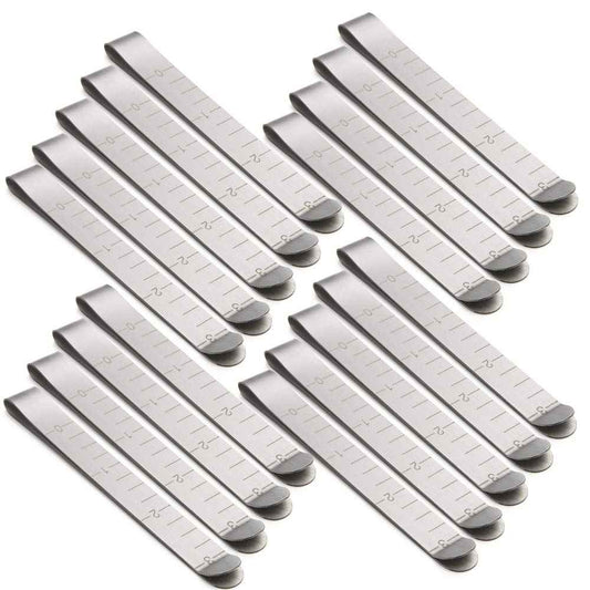 20PCS Stainless Steel Hemming Clips 3 Inches Sewing Clips