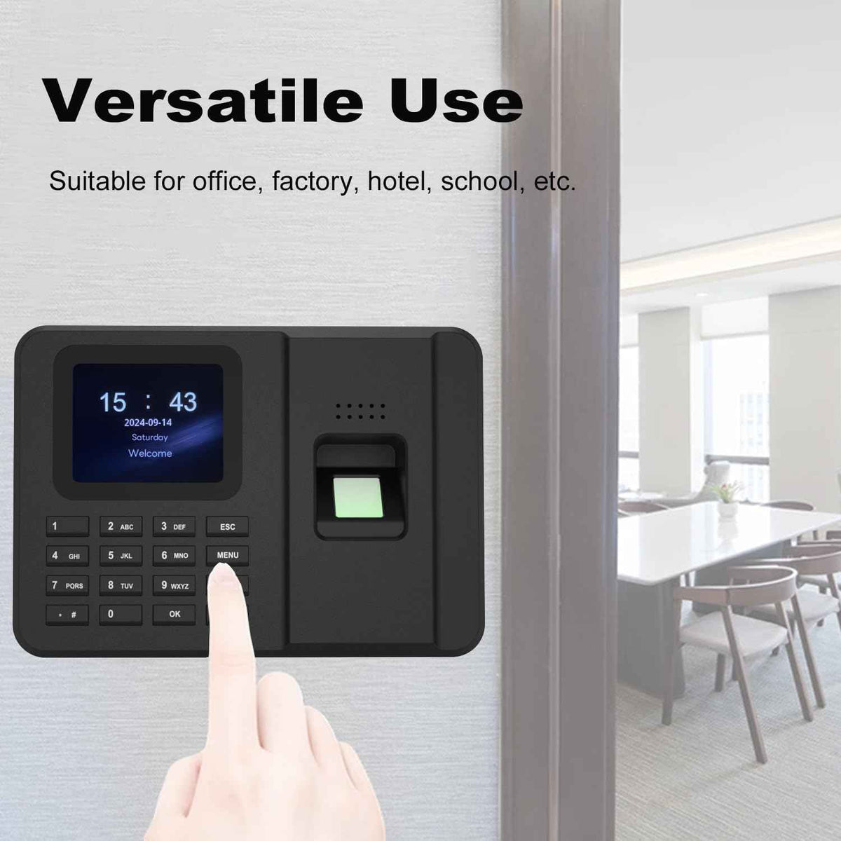 Simple Time Clock Machine T700 Attendance Machine Time Clocks for Employees Small Business