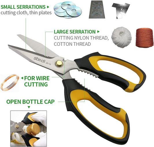 Stedi 8-inch Scissor Heavy Duty Stainless Steel Blade - TTpen