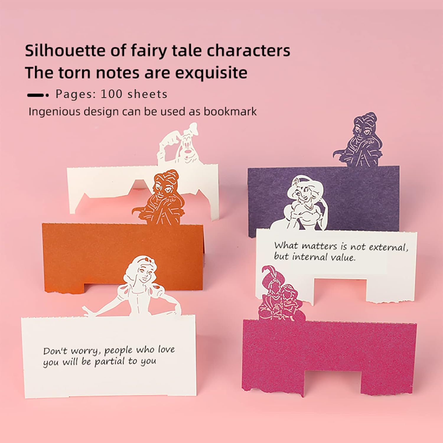 Fairy Tale Castle 3D Sticky Note Paper Memo Pad