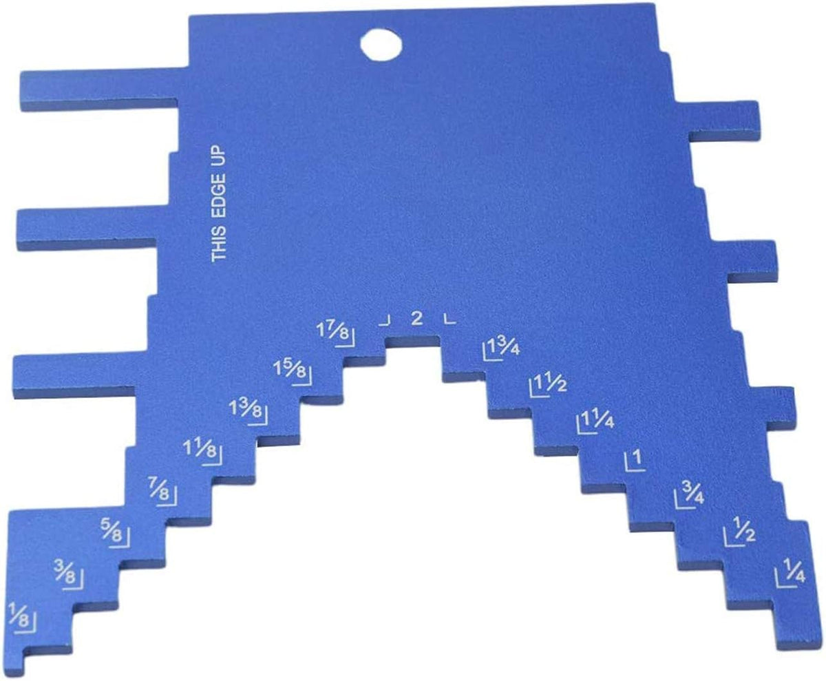 Adjustable Router Depth Guage 2in1 Step Depth Gauge for Router and Table Saw