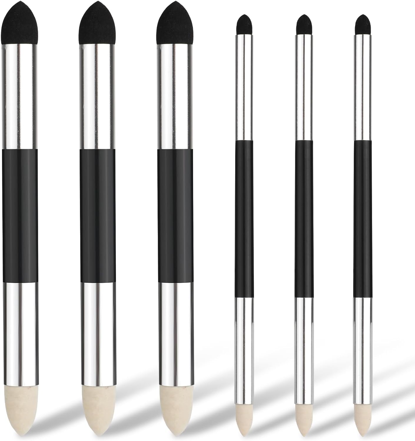 6pcs Artist Blending Sponge Pen,Double-Headed Rubbing Tool