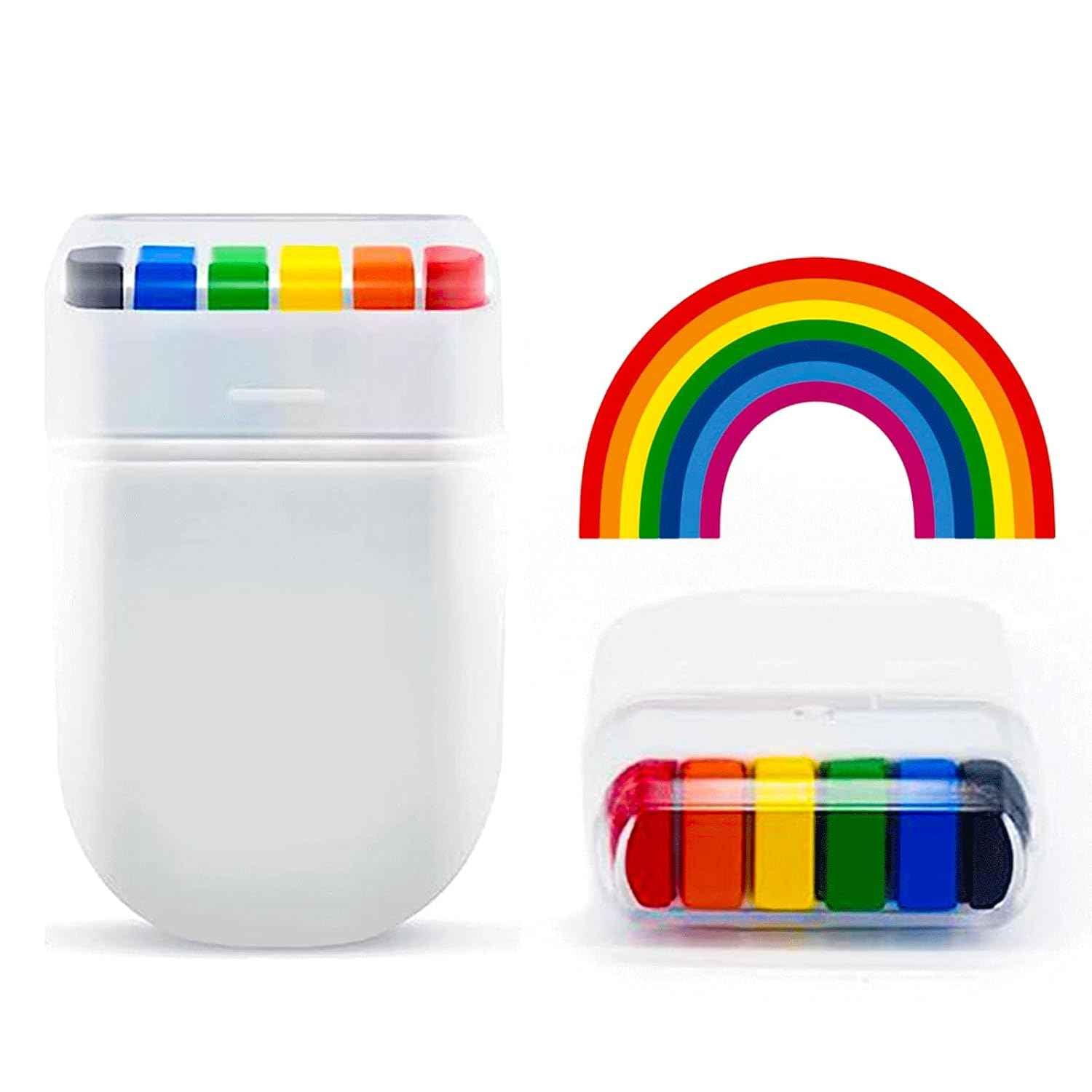 6Pcs Pride Rainbow Face Body Paint Kit Crayon