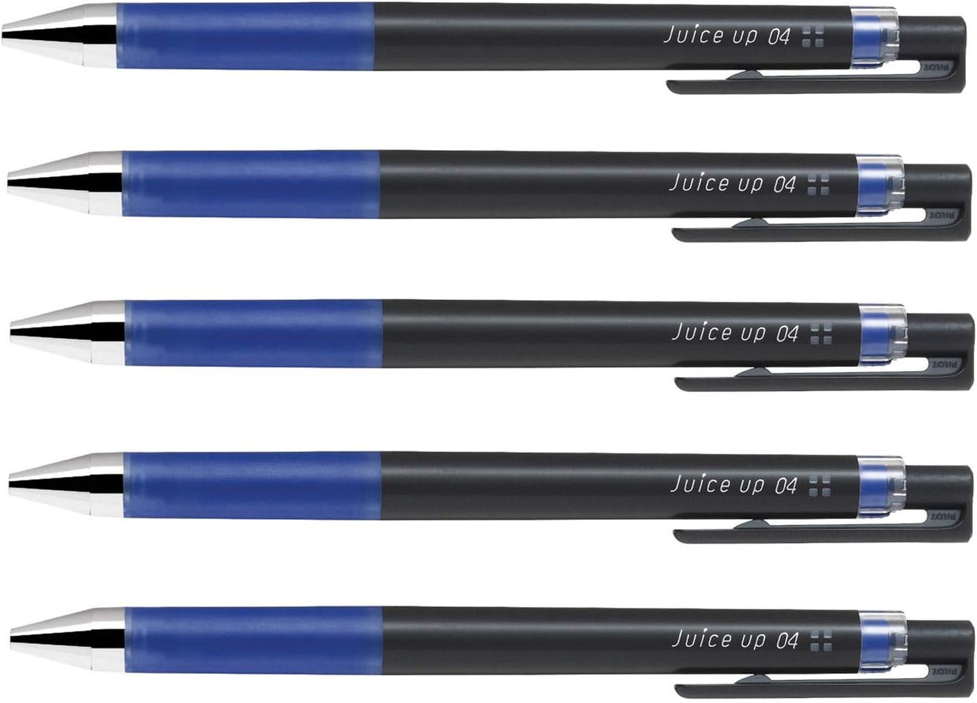 Pilot Juice Up 04 Retractable Gel Ink Pen,Ultra Fine Point 0.4mm,5 Pack