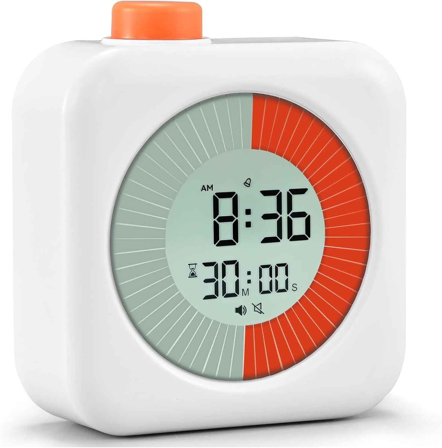 Digital Visual Timer 60-Minute Countdown (3-in-1) for Kids & Adults