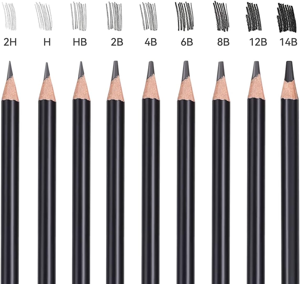 30pcs Professional Art Drawing Sketching Pencils