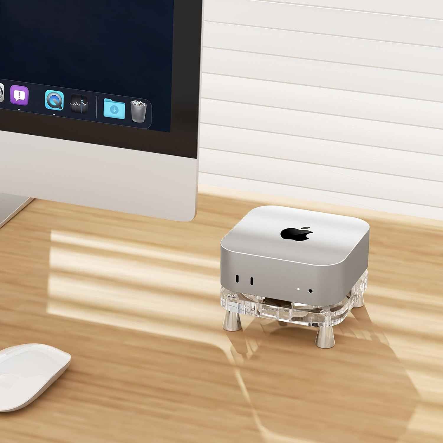 Acrylic Stand Base Holder for 2024 Apple Mac Mini M4 Pro