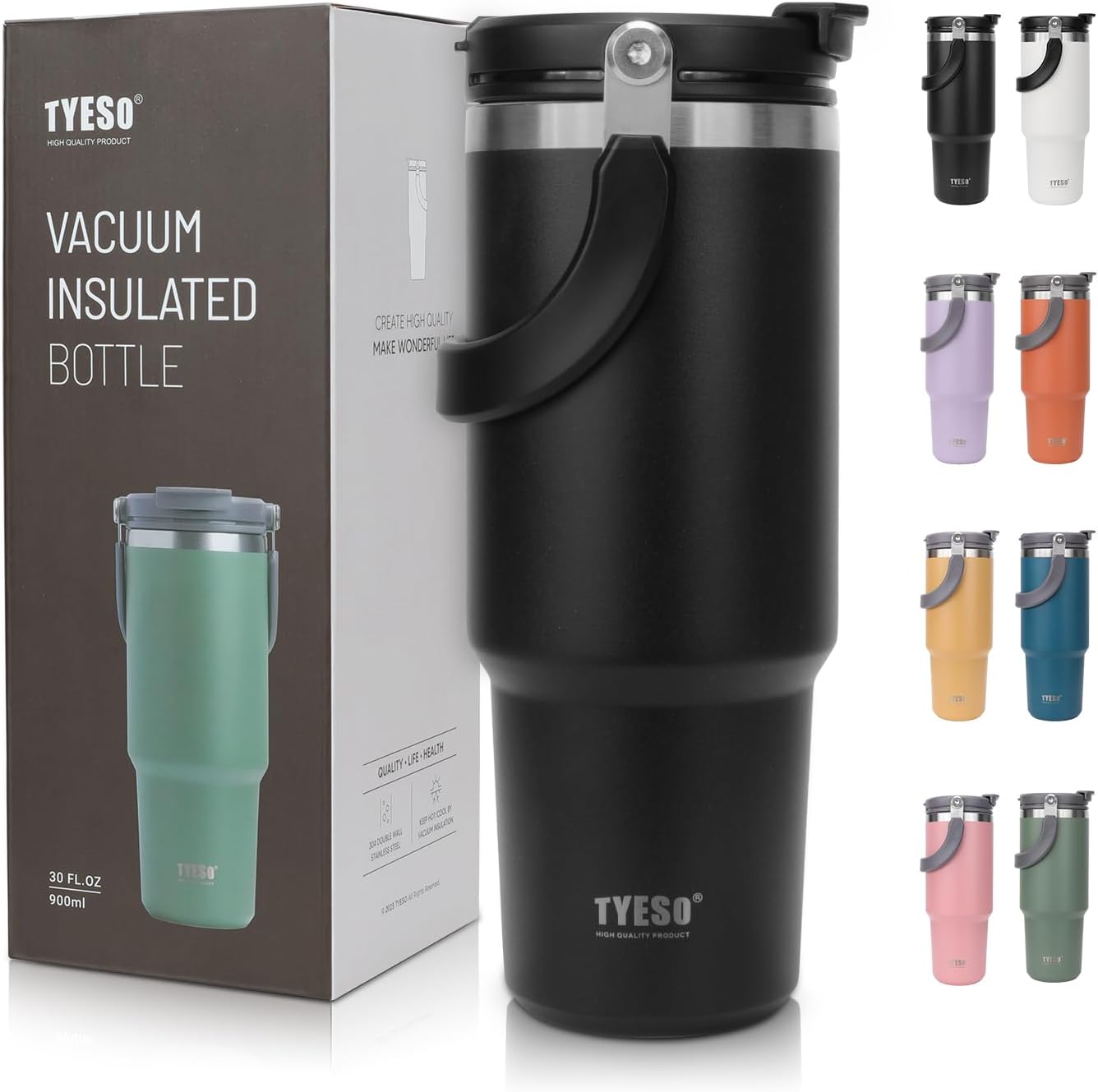 ROAM Insulated Straw Tumbler with Handle