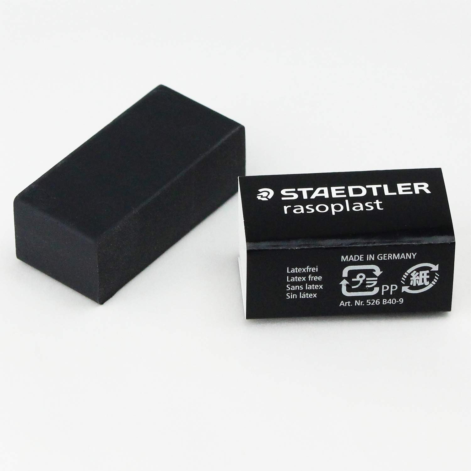 Staedtler Rasoplast 526-B40-9 Eraser - Black - 10 Pack