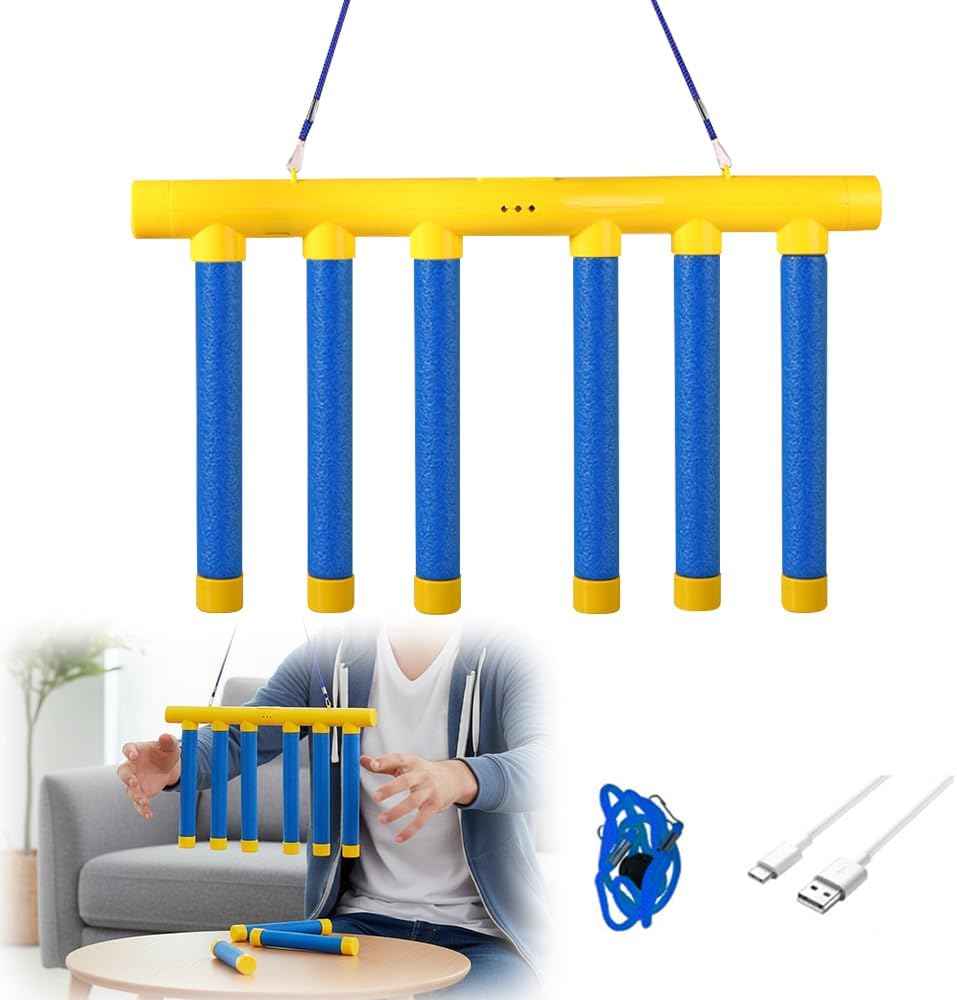 Reflective Drop Stick Challenge Game Reflex Training Toy