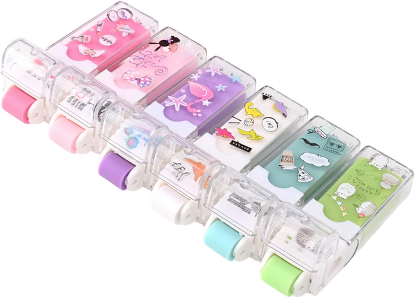 36PCS Cute Animals Pencil Erasers for Kids Drawing