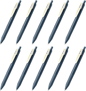 Zebra Sarasa Clip Gel Ballpoint Pen,0.5,Blue Grey,10 Pieces