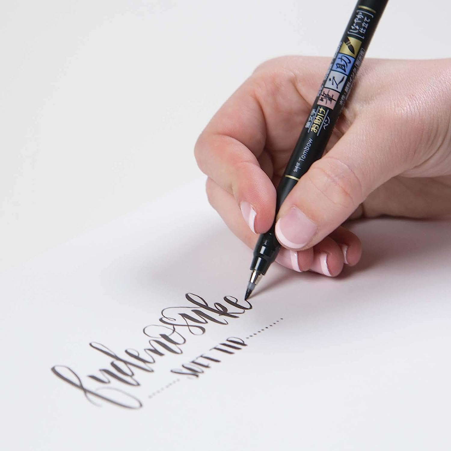 Tombow Fudenosuke Brush Pen Soft and Hard Tip 2 Pack