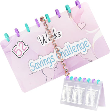 52 Weeks Saving Challenge Binder Budget Planner