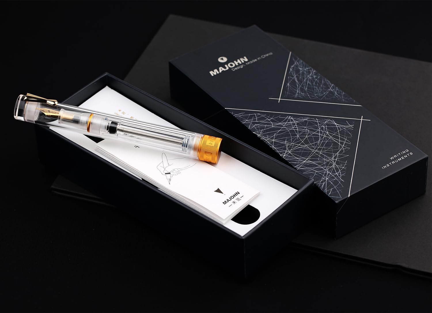 Majohn V1 Vacuum Filling Fountain Pen Fine Nib