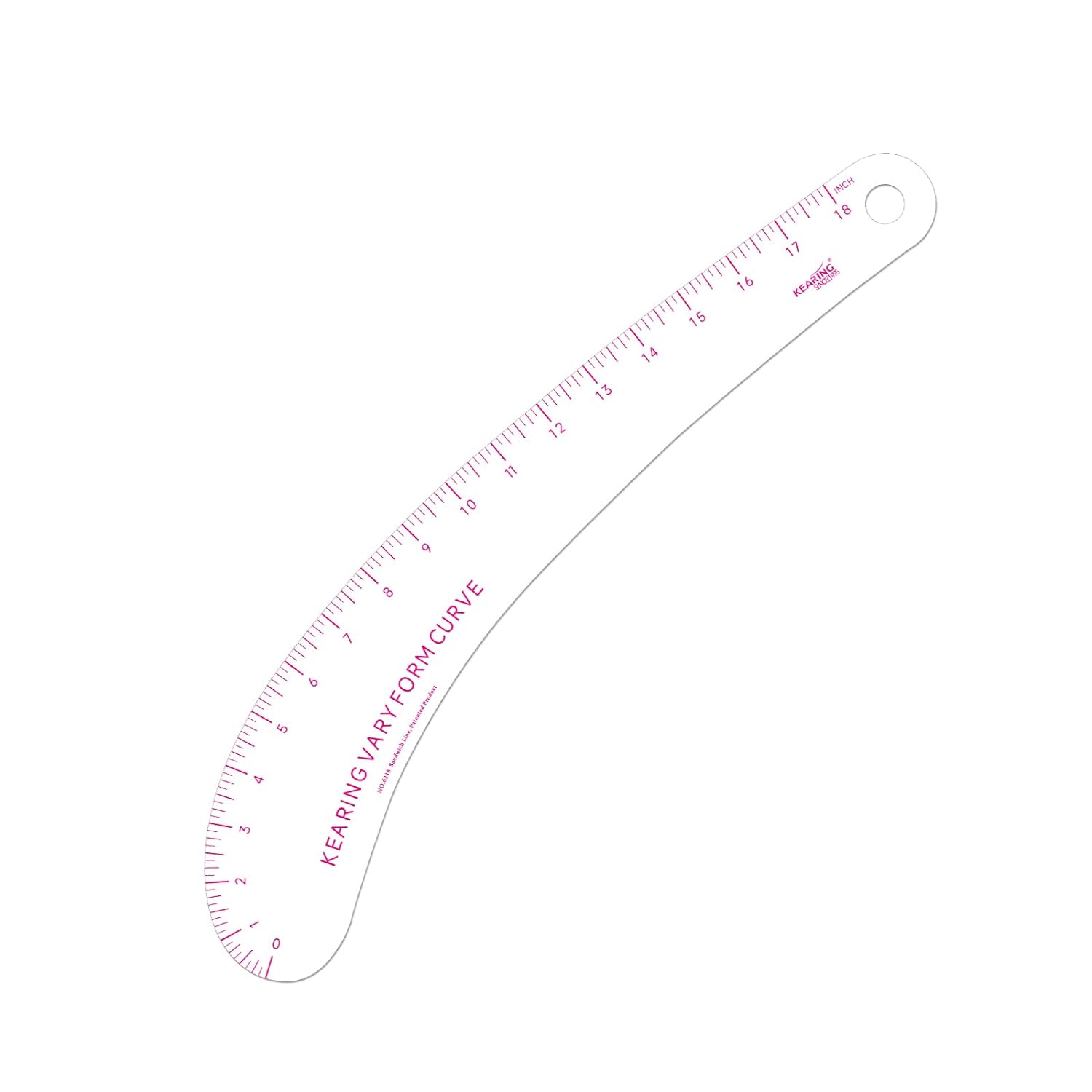 Forms Ruler 18Inch Vary Form Curve Ruler for Measuring Sewing Design Making