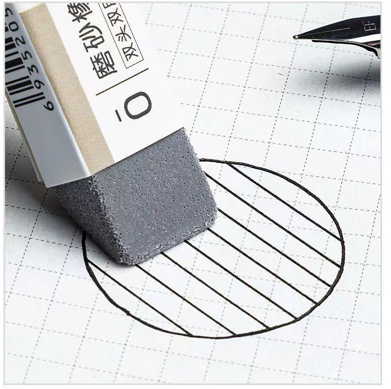 DELI 71114 Sand Eraser for Ink Markings 4-Pack