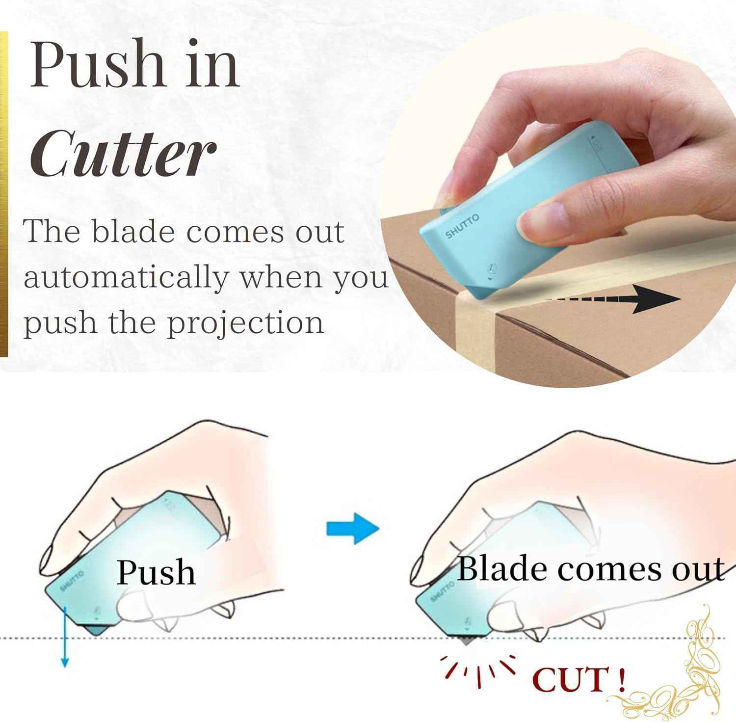 Sun-Star Shutto 2 Way Cutter Chiikawa