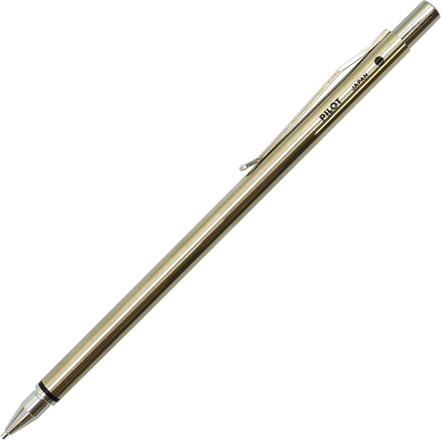 Pilot Birdy Stainless Steel Multi-Function Pen | 0.7mm Ballpoint + 0.5mm Pencil | 111mm | Japan