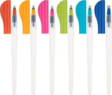 Pióra kaligraficzne Pilot Parallel z 6 czarnymi nabojami atramentowymi