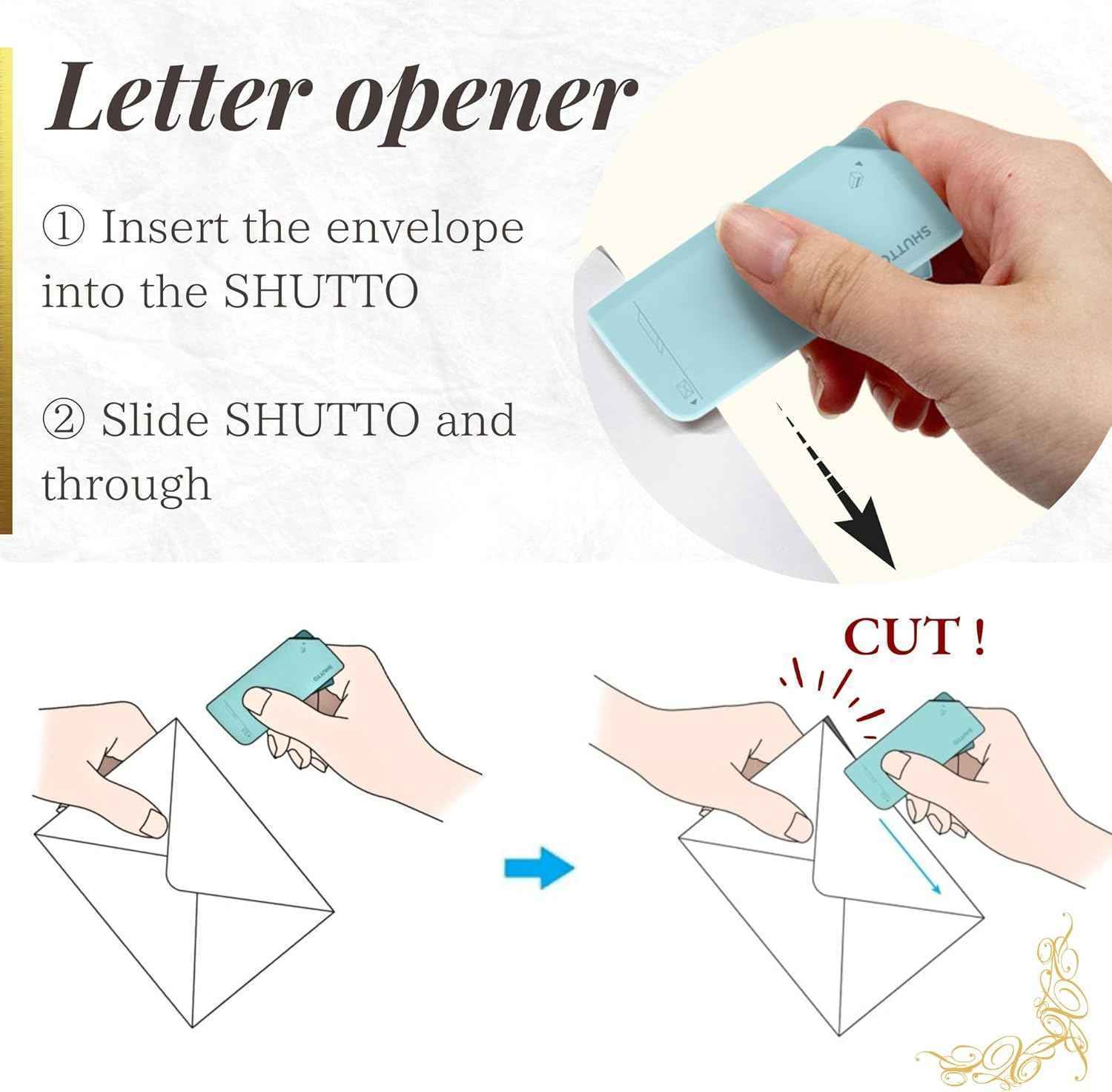 Sun-Star Shutto 2 Way Cutter Chiikawa