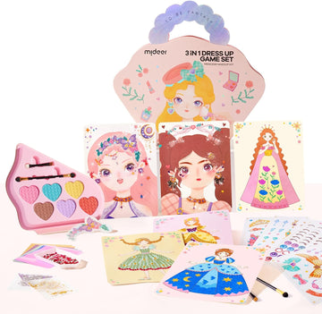 MiDeer 3-in-1 Ankleidespielset als Geschenk für Mädchen