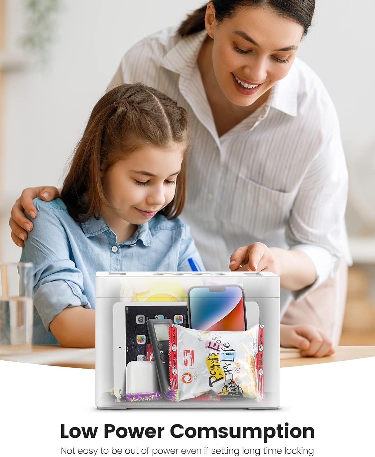 Metal Timed Lock Box,Self-Control Timer Locker