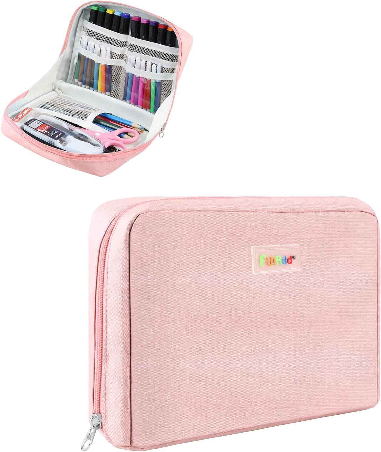 federsammlung aufbewahren AddFun Tragbare Federtasche, großes Federmäppchen für Teenager, Jungen