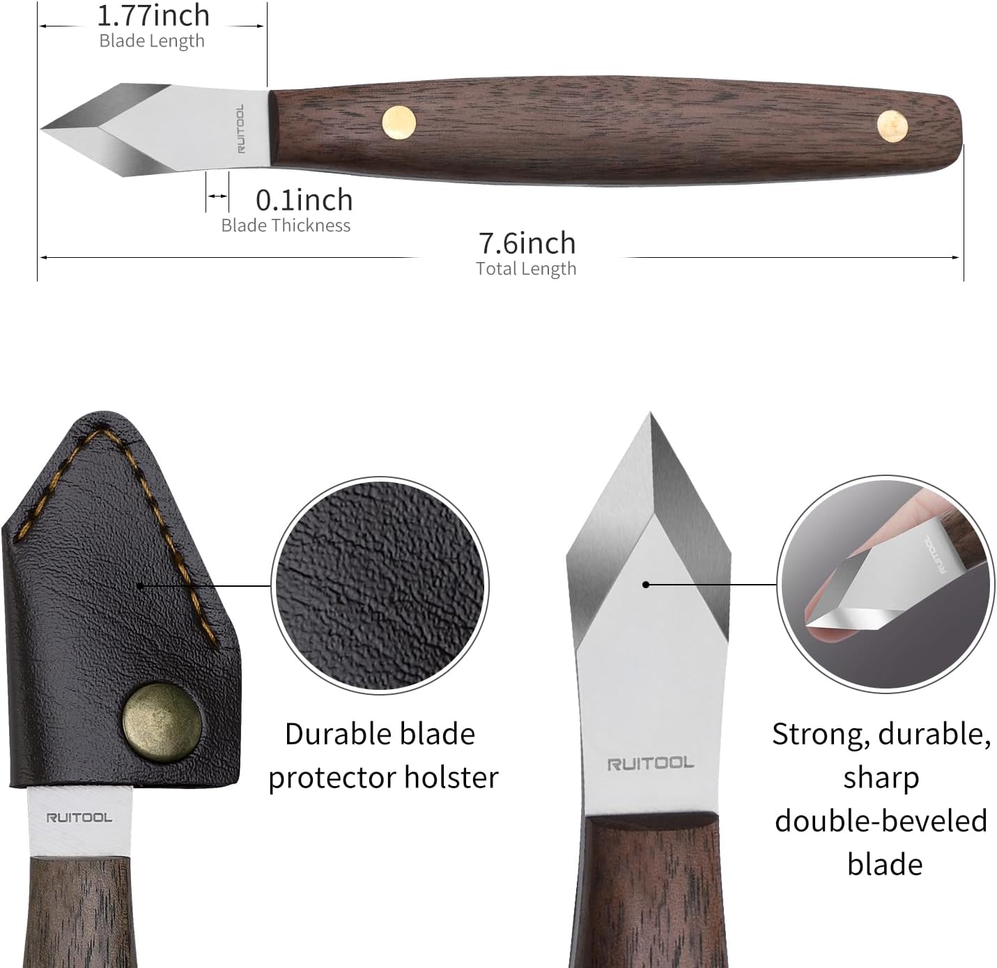 RUITOOL Marking Knife, Woodworking Scribing Carving Knife - TTpen