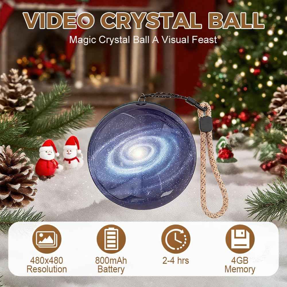 2026 New Memory Orb Video Sphere Lamp Ball