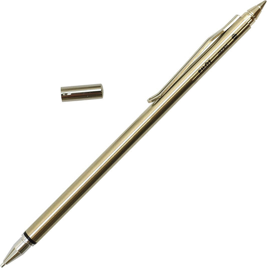 Pilot Birdy Stainless Steel Multi-Function Pen | 0.7mm Ballpoint + 0.5mm Pencil | 111mm | Japan