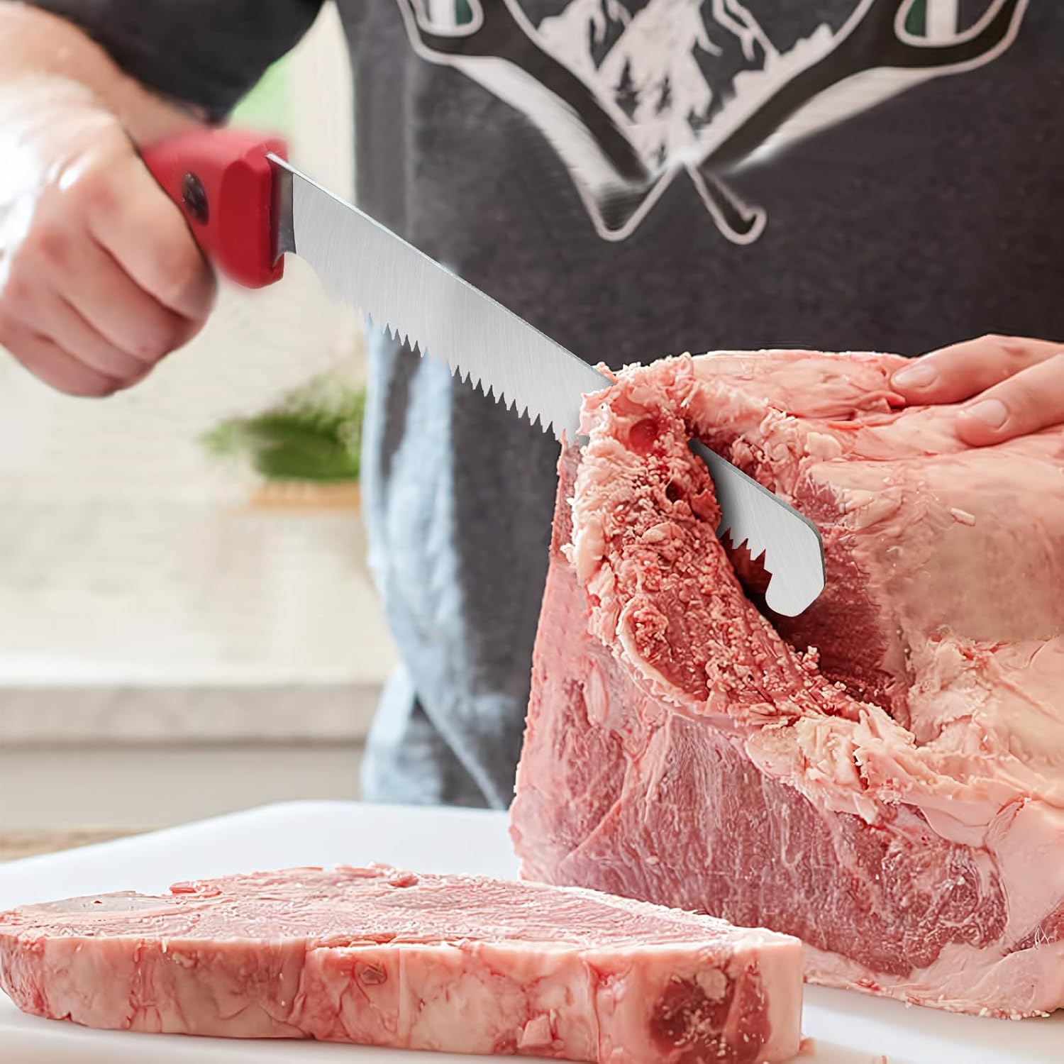 RUITOOL Bone Meat Saw for Hunting and Butchering,Camping